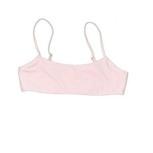 L.A. Hearts Pink scrunched bikini top